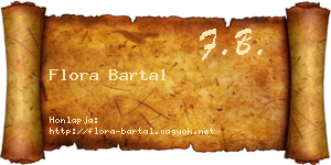 Flora Bartal névjegykártya